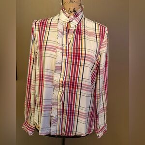 Chaps Multicolor Plaid Shirt
